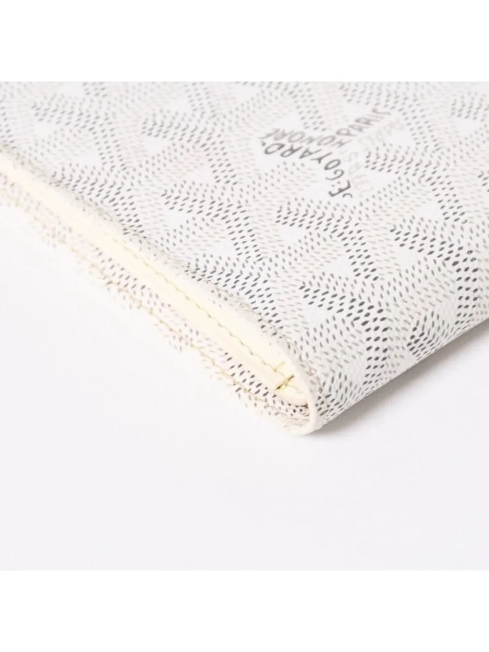 Goyard Victoire Wallet Bifold Leather White